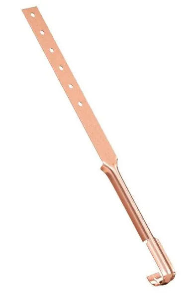 Водосток Aquasistem, система 125x90 - Поддержка желоба Медь купить в Чебоксарах