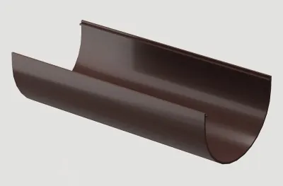 Желоб водосточный ПВХ Docke STANDART Тёмно-коричневый