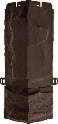 Угол наружный Альта-Профиль Гранит ЭКО - Коричневый