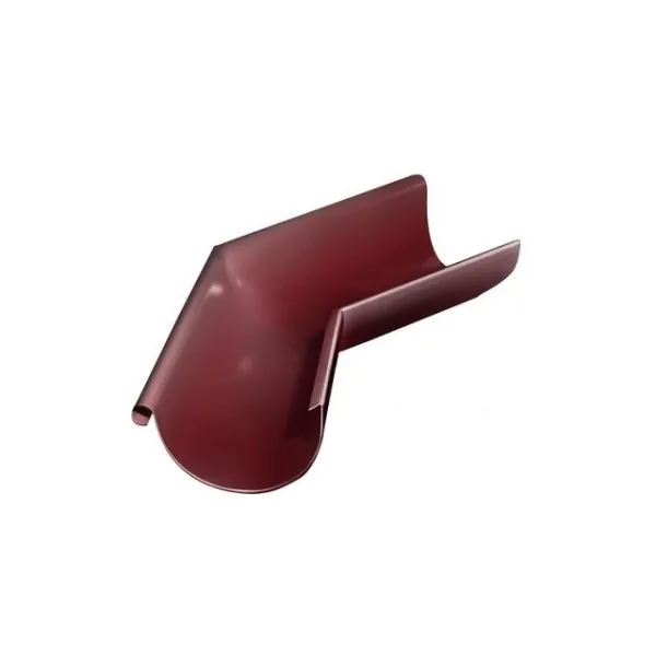 Водосток Grand Line 125x90 – Угол желоба наружный 135° RAL 3005 купить в Чебоксарах