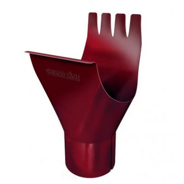 Водосток Grand Line 125x90 – Воронка желоба RAL 3005 купить в Чебоксарах