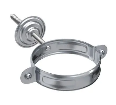 Водосток Aquasistem, Система 150/100 - Хомут для крепления трубы оцинковка