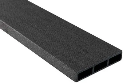 Доска 3D ДПК Outdoor STORM BLACK черная