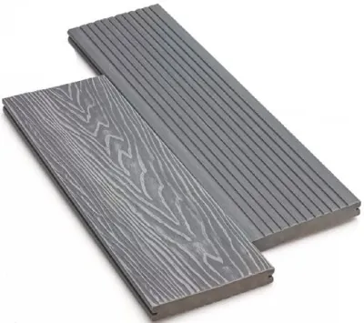 Террасная доска ДПК Deckart Monolit 3D Серый