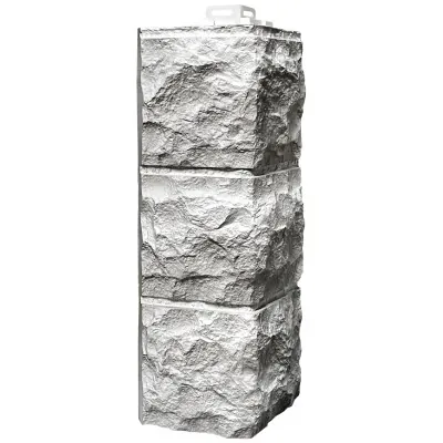 Угол Фасайдинг Серия «Доломит» Светло Серый