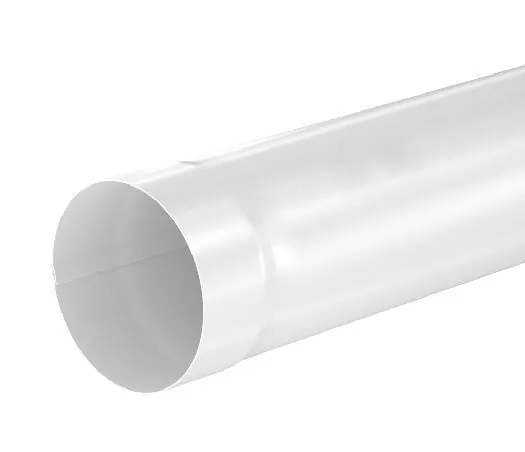 Водосток Aquasistem, система 125x90 - Труба водосточная 3.00м RAL 9003 Белый купить в Чебоксарах