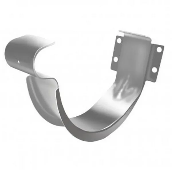 Водосток Grand Line 125x90 – Держатель желоба RAL 9003 купить в Чебоксарах