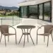 Комплект плетеной мебели AFINA из иск. ротанга T282ANT/Y137C-W56 Light Brown 2Pcs купить в Чебоксарах