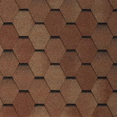 Гибкая черепица Tegola VENETO terracotta 206