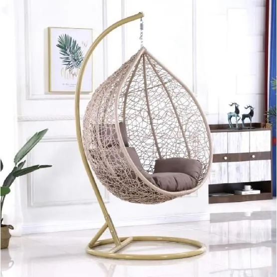Кресло Подвесное из искусственного ротанга AFM-169A-XLB Beige купить в Чебоксарах