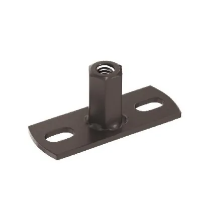 Водосток Aquasistem, система 125x90 - Держатель для хомута под метиз RR 32 Тёмно-Коричневый