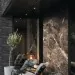 Фиброцементные панели Panda Камень Браун 02420F купить в Чебоксарах