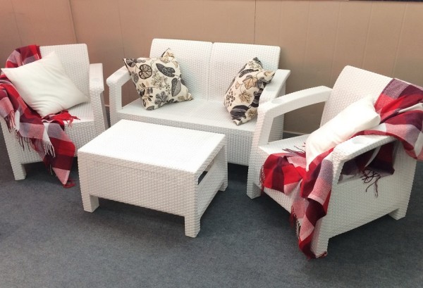 Комплект Yalta Terrace Set белый купить в Чебоксарах