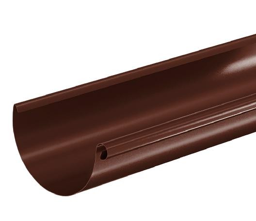Водосток Aquasistem, система 150/100 - Водосточный желоб 3.00м RAL 8017 Коричневый купить в Чебоксарах