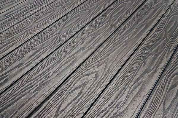 Террасная доска из ДПК Terrapol Смарт 3D Полнотелая без паза Черное дерево купить в Чебоксарах