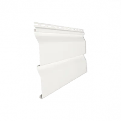 Сайдинг Виниловый Vinyl-On, D4.5 DUTCHLAP Корабельный Брус, Белый