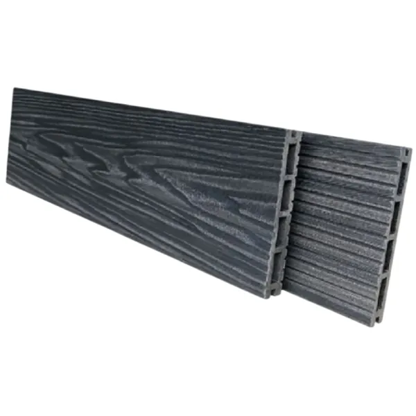 Террасная доска NanoWood Comfort 3D тиснение + вельвет Графит купить в Чебоксарах