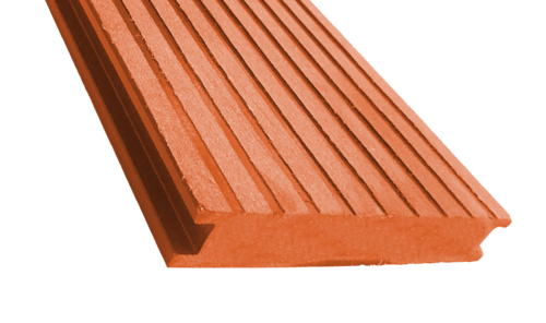 Террасная доска из ДПК ECODECKING Premium Терракот купить в Чебоксарах