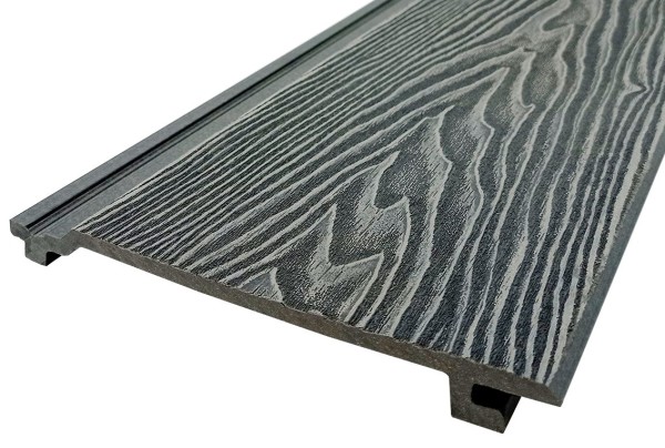 Сайдинг Darvolex 185x19x3000мм, 3D тиснение Серый купить в Чебоксарах