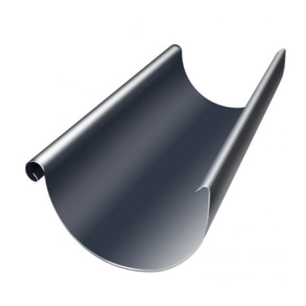 Водосток Grand Line 125x90 – Желоб 3м RAL 7024 купить в Чебоксарах