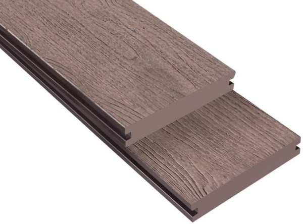 Террасная доска ДПК Outdoor 3D полнотелая NEVADA/CALIFORNIA BROWN коричневая микс купить в Чебоксарах