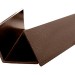 Уголок ДПК для сайдинга 70x70x3000мм Коричневый купить в Чебоксарах