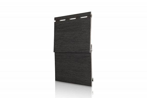 Вспененный сайдинг VOX KERRAFRONT WOOD DESIGN графит купить в Чебоксарах