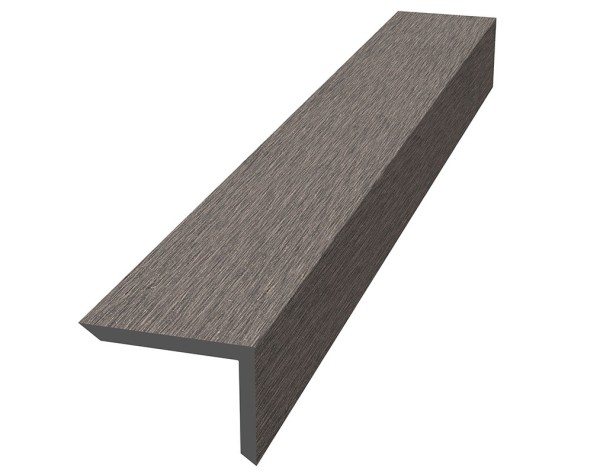 Уголок ДПК для террасной доски NauticPrime, 60x40x2900мм Венге купить в Чебоксарах