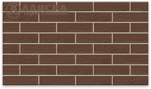 Фасадные Термопанели Аляска Braun Rustic купить в Чебоксарах