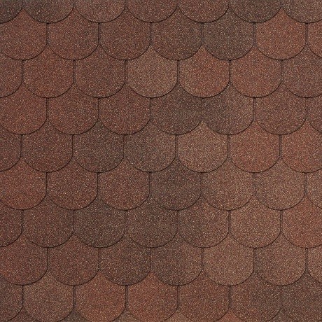 Гибкая черепица Tegola ASSISI terracotta 420 купить в Чебоксарах