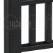 Комплект крышка/юбка для столба SEQUOIA BLACK купить в Чебоксарах