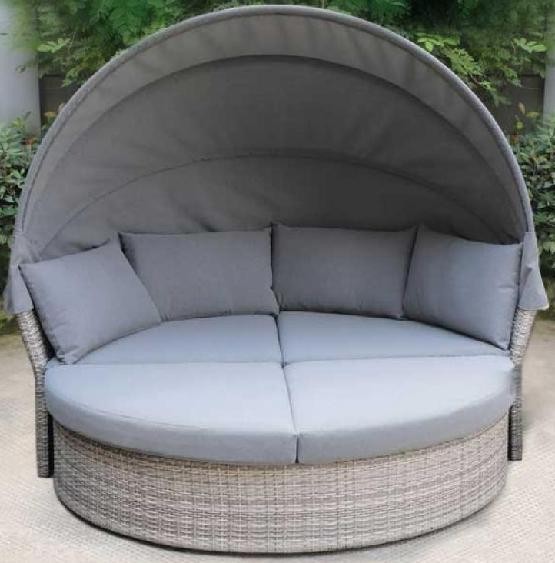 Диван-Трансформер AFINA плетеный из иск. ротанга AFM-325G Grey купить в Чебоксарах
