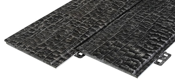 Фиброцементные панели FCSPRO Decor Wood Click Угольное купить в Чебоксарах