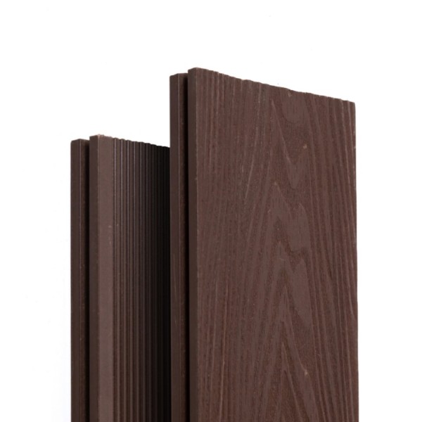 Террасная доска Ecodecking Экстра 3D полнотелая Венге купить в Чебоксарах
