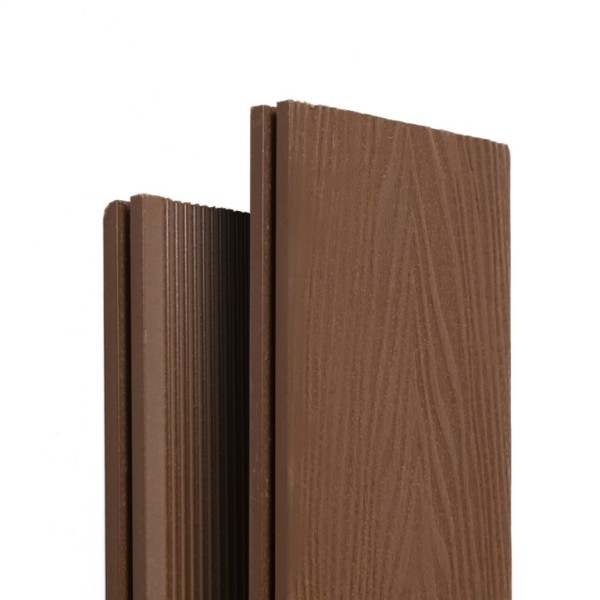 Террасная доска Ecodecking Экстра 3D полнотелая Шоколад купить в Чебоксарах