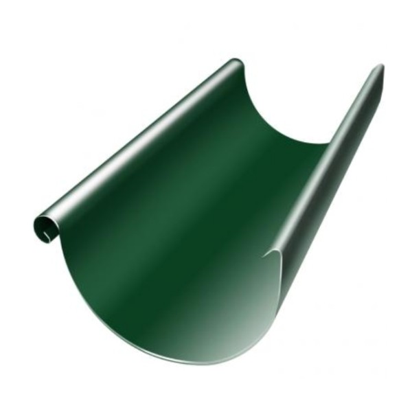 Водосток Grand Line 125x90 – Желоб 3м RAL 6005 купить в Чебоксарах