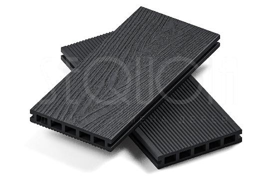 Доска террасная ДПК 3D SEQUOIA Evolution WOOD BLACK купить в Чебоксарах
