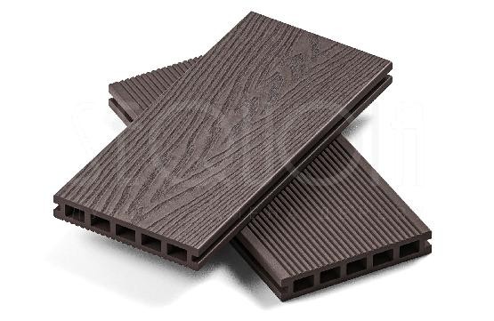 Доска террасная ДПК 3D SEQUOIA Evolution WOOD BROWN купить в Чебоксарах