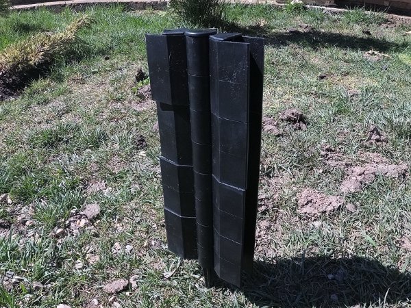 Угловой элемент поворотный, пластиковый от 60° до 300° для доски 300х30 мм из ДПК чёрный Holzhof купить в Чебоксарах