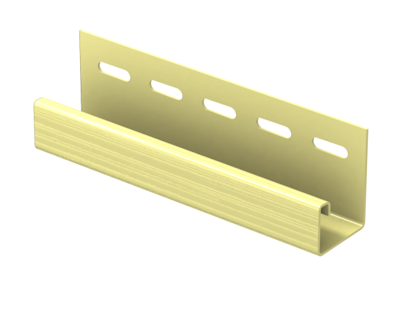 J-планка Ю-пласт Классика кремовая купить в Чебоксарах
