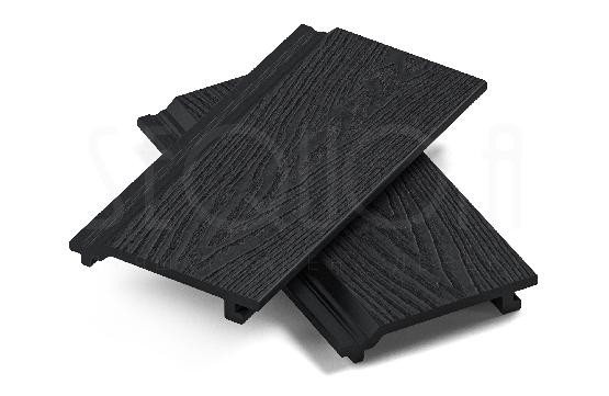 Доска фасадная ДПК 3D SEQUOIA Evolution WOOD BLACK купить в Чебоксарах