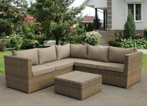 Комплект мебели AFINA плетеной из иск. ротанга YR825B Beige купить в Чебоксарах