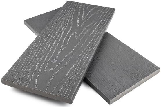 Заборная доска ДПК полнотелая NanoWood Серый купить в Чебоксарах