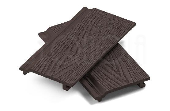 Доска фасадная ДПК 3D SEQUOIA Evolution WOOD BROWN купить в Чебоксарах