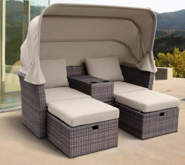 Комплект мебели AFINA плетеной из иск. ротанга AFM-330B Brown купить в Чебоксарах