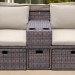 Комплект мебели AFINA плетеной из иск. ротанга AFM-330B Brown купить в Чебоксарах