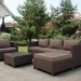 Комплект мебели AFINA плетеной из иск. ротанга YR821A Brown/Beige купить в Чебоксарах