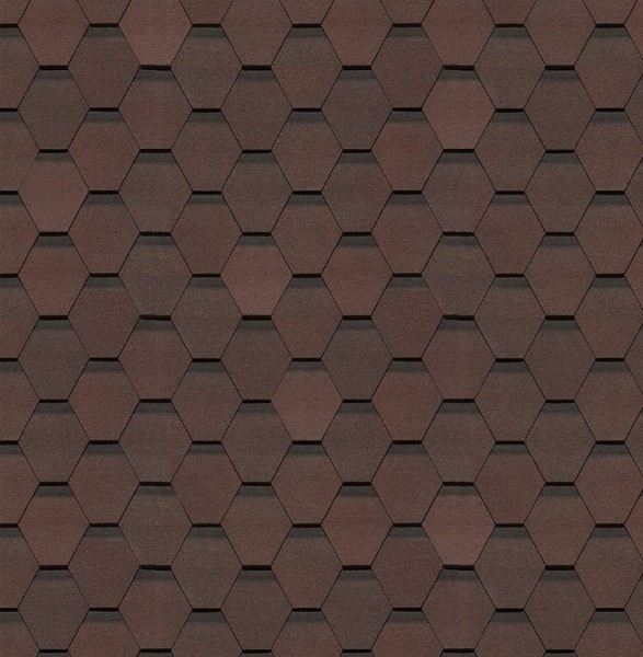 Гибкая черепица Docke, коллекция Шеффилд – Зрелый каштан купить в Чебоксарах