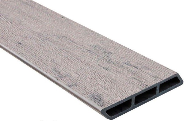 Доска Ромбус 3D ДПК Outdoor STORM GREY серая микс купить в Чебоксарах