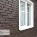 Фасадная панель Ю-Пласт Стоун Хаус Кирпич Коричневый купить в Чебоксарах